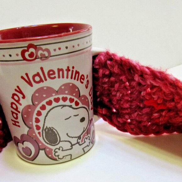 Pink Coffee Mug Cozy Keep It Hot Cover Cup Sleeve Crochet Cozi Tea Drink NWT - Picture 9 of 10